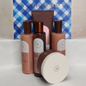 BATH & BODY WORKS 'COCO SHEA' RICH MOISTURE BODY CARE SYSTEM 5-PIECE SET